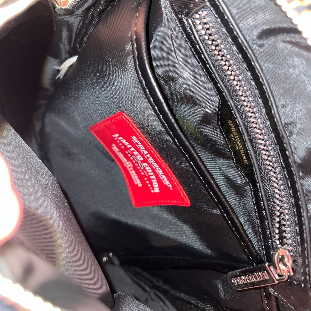 Sprayground Palace of Sharks Diamonds Savage Backpack.Limited EDT HTF NWT - Picture 8 of 16